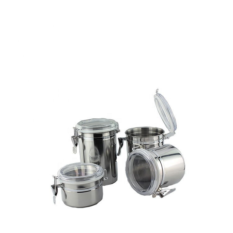 Bulk hottest Lightweight convenient Kitchen Seal food stainless steel storage