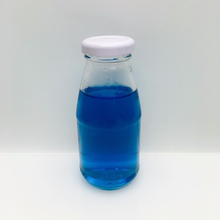 Bulk transparent cheap 200ml glass bottle for milk juice tea