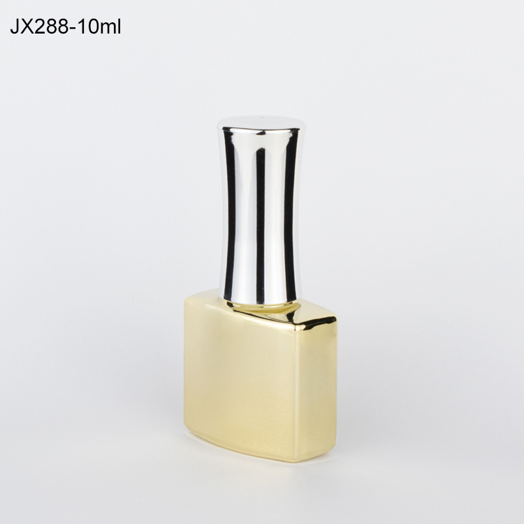 Bulk uv 11ml 15 ml empty rectangle shapes nail polish oil glass bottles