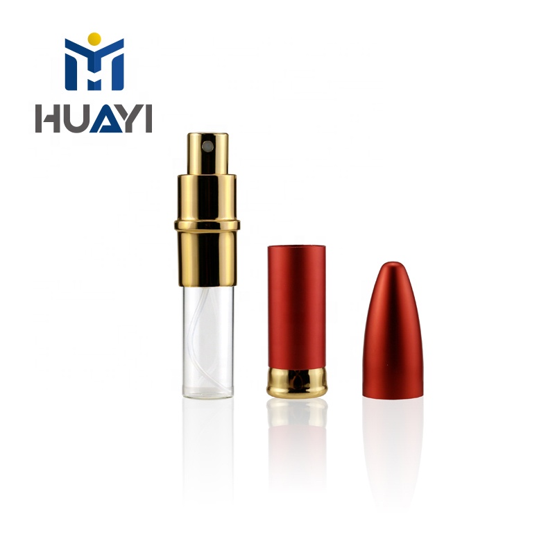 Bullet shape travel perfume atomizer 10ml mini perfume