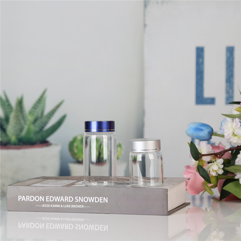 Buy Wholesale Storage Jar With Aluminum Screw Lid Storage Glass Jar Storage Jar Set