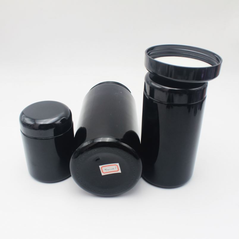 CBD oil 1000g 500g 250g Ceramic dark Violet Jar with Curve lid DV-260K