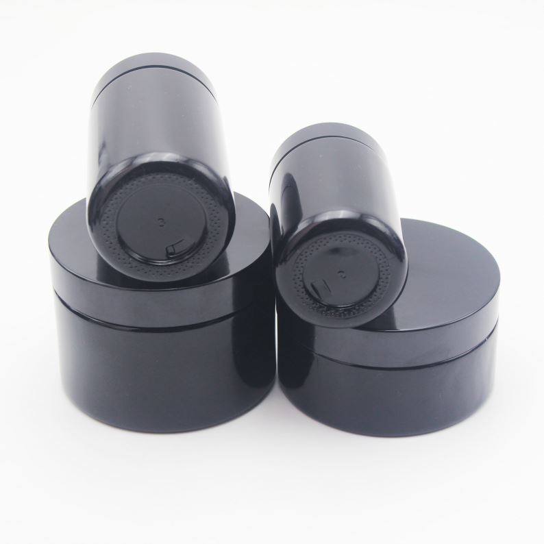 CBD oil 300g 250g 150g 100g dark VioletWeed Empty Storage Container Round Bottom with Flat lid DV-005A
