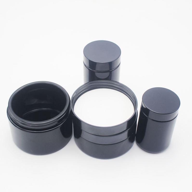 CBD oil 300g 250g 150g 100g dark VioletWeed Empty Storage Container Round Bottom with Flat lid DV-005A