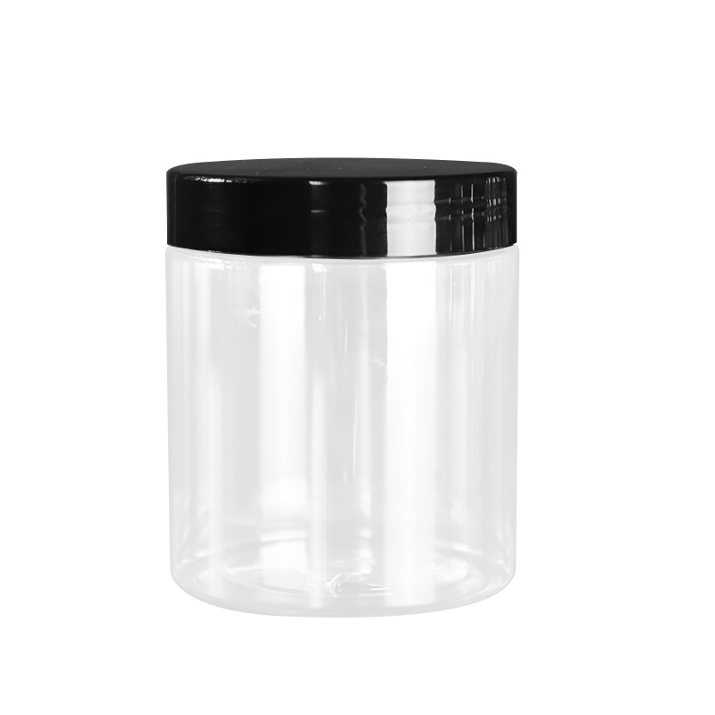 CBRL empty clear 60g 80g 100g 120g 150g 200g 250g 400g 500g PET sealed food packaging jar