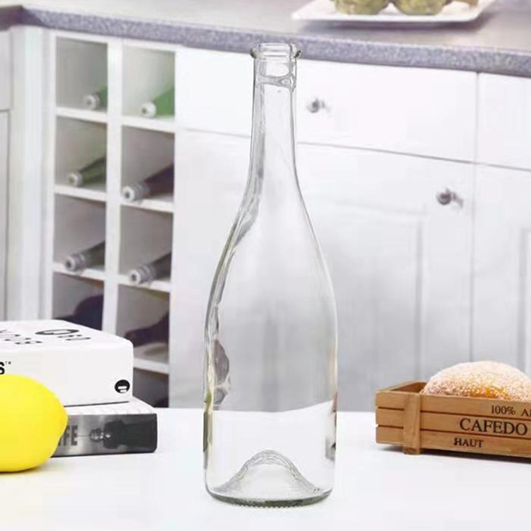 CE certificated Different Sizes Empty Glass Liquor/Wine Bottle