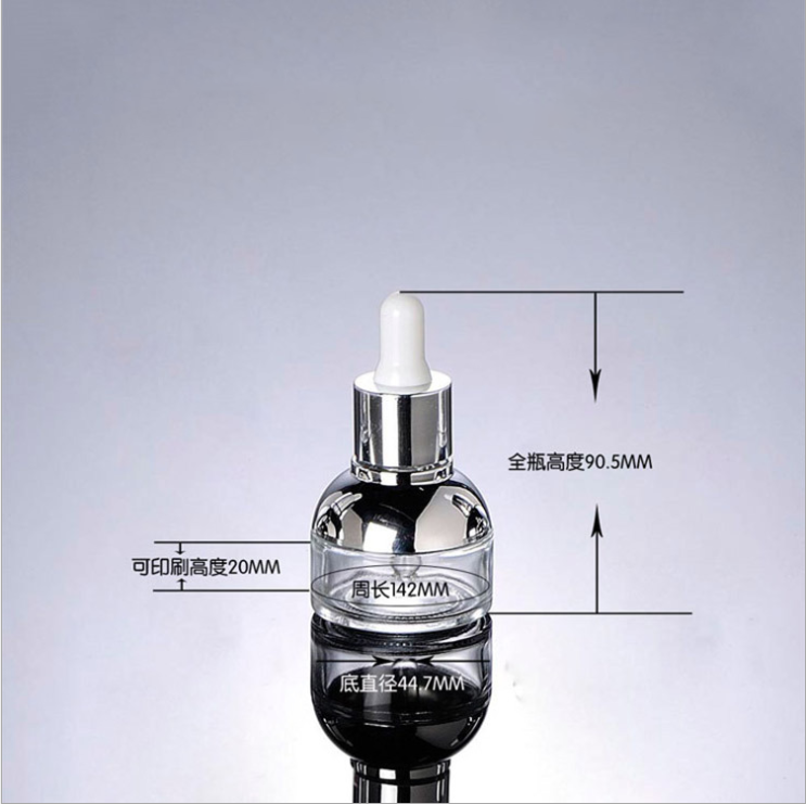 CHINA 30 ml Glass Bottle Dropper Frosted Glass/glass dropper bottle with packaging