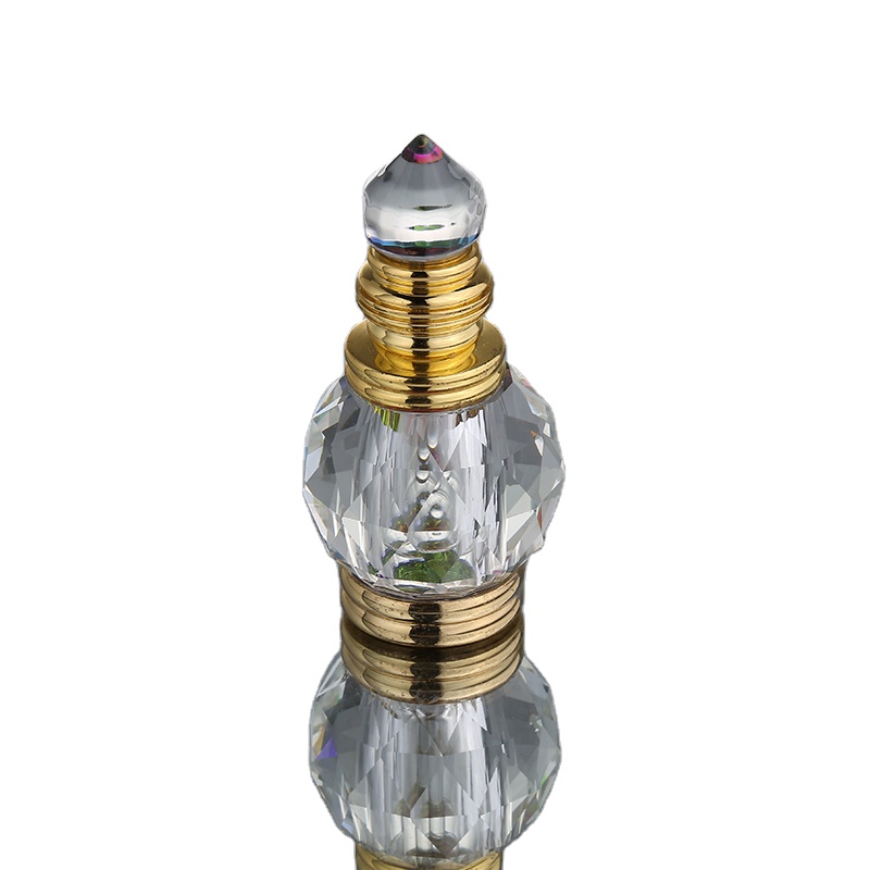 CJ-Fashion Polished Creative Gifts 3ml Drop Glass Perfume Empty Crystal Bottle