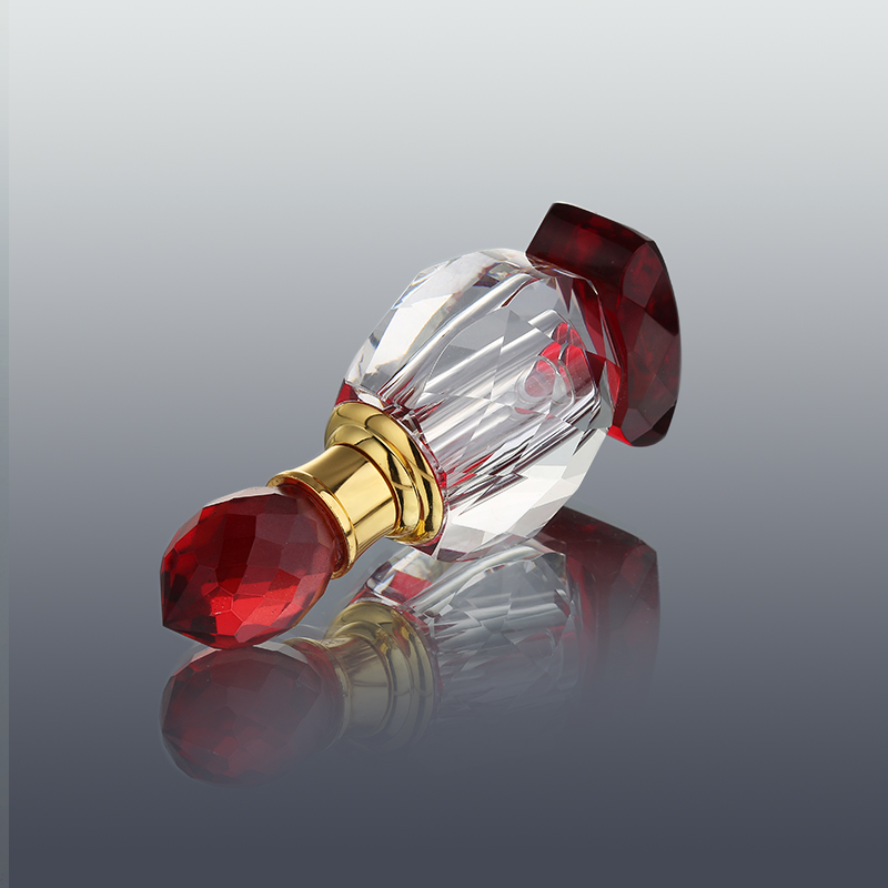 CJ-Hot Selling China Supplier Glass 3ml 6ml 12ml Different Shapes Crystal Perfume Bottle