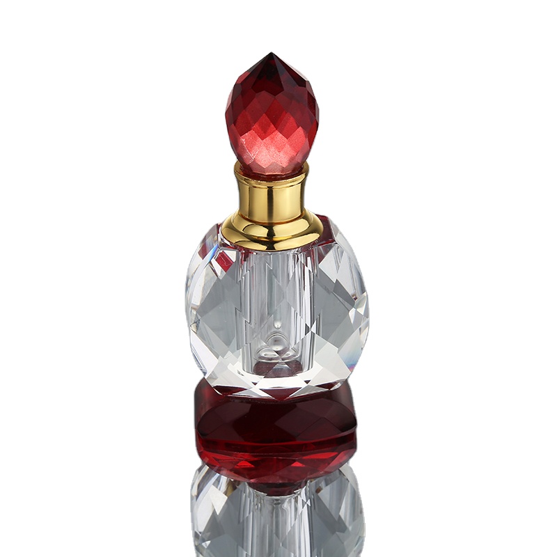 CJ-Hot Selling China Supplier Glass 3ml 6ml 12ml Different Shapes Crystal Perfume Bottle