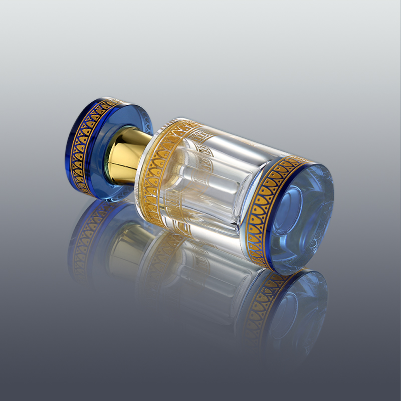 CJ-Hot Selling New Design 3ml Colorful Glass Essential Oil Bottle Manufacturer Optical Cute Empty Crystal Perfume Bottles