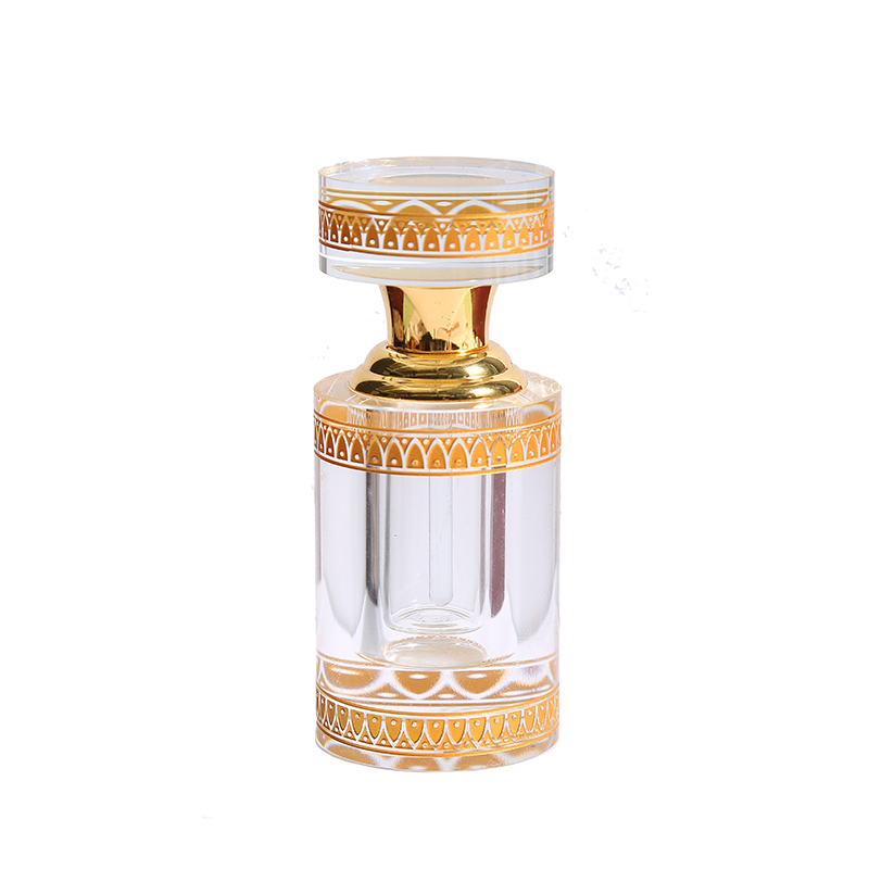 CJ-Hot Selling New Design 3ml Colorful Glass Essential Oil Bottle Manufacturer Optical Cute Empty Crystal Perfume Bottles