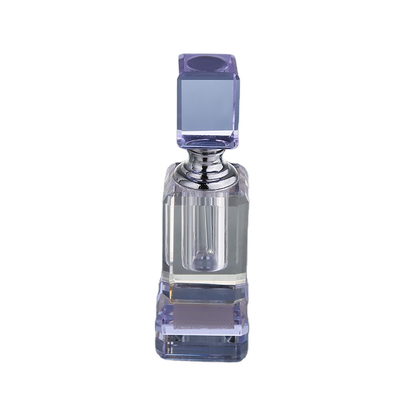 CJ-Latest Design Wholesale Custom Polished Glass Bottles 3ml Crystal Perfume Bottle