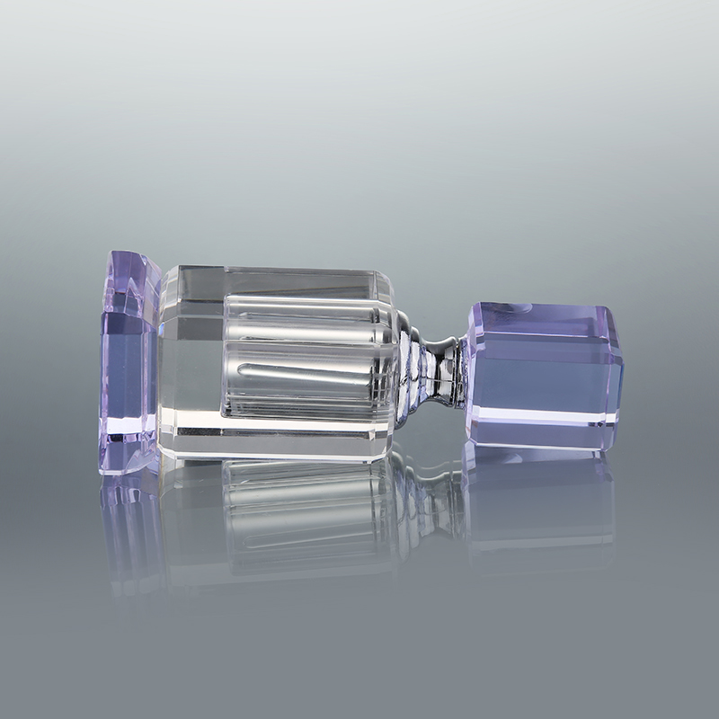 CJ-Latest Design Wholesale Custom Polished Glass Bottles 3ml Crystal Perfume Bottle