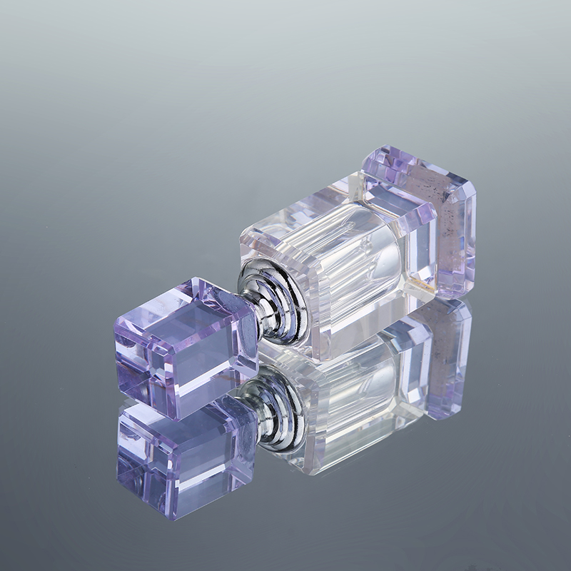 CJ-Latest Design Wholesale Custom Polished Glass Bottles 3ml Crystal Perfume Bottle