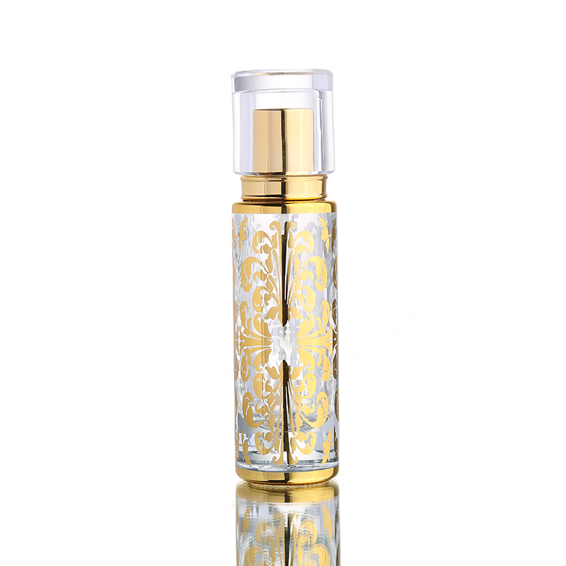 CJ-Wholesale Empty 20ml Pump Sprayer Arabic Cosmetic Bottles Perfume Glass Round Bottle