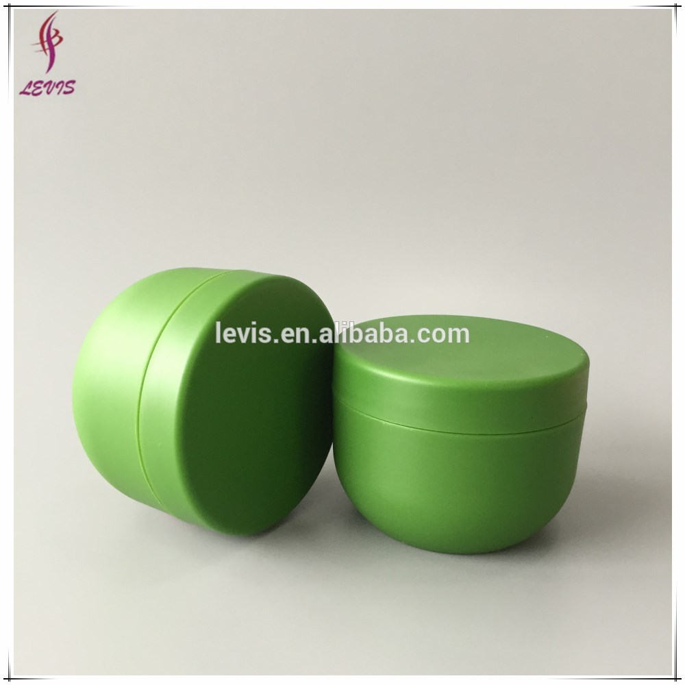 COLORFUL!!Empty Plastic Bowl Shape 8oz Cosmetic Jars For Body Cream