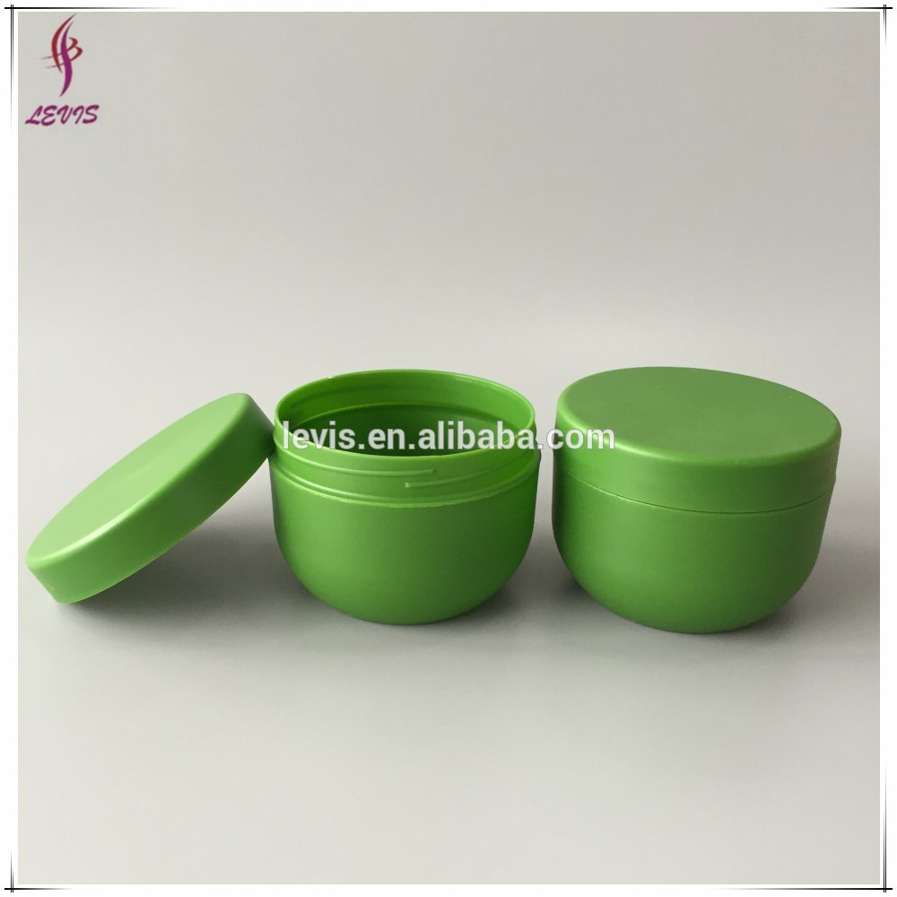 COLORFUL!!Empty Plastic Bowl Shape 8oz Cosmetic Jars For Body Cream