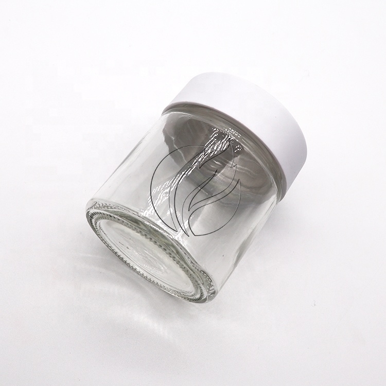 CR CBD Wax Oil Containers Glass Jar Child Resistance Hemp Flower Containers Portable Cream Glass Jar