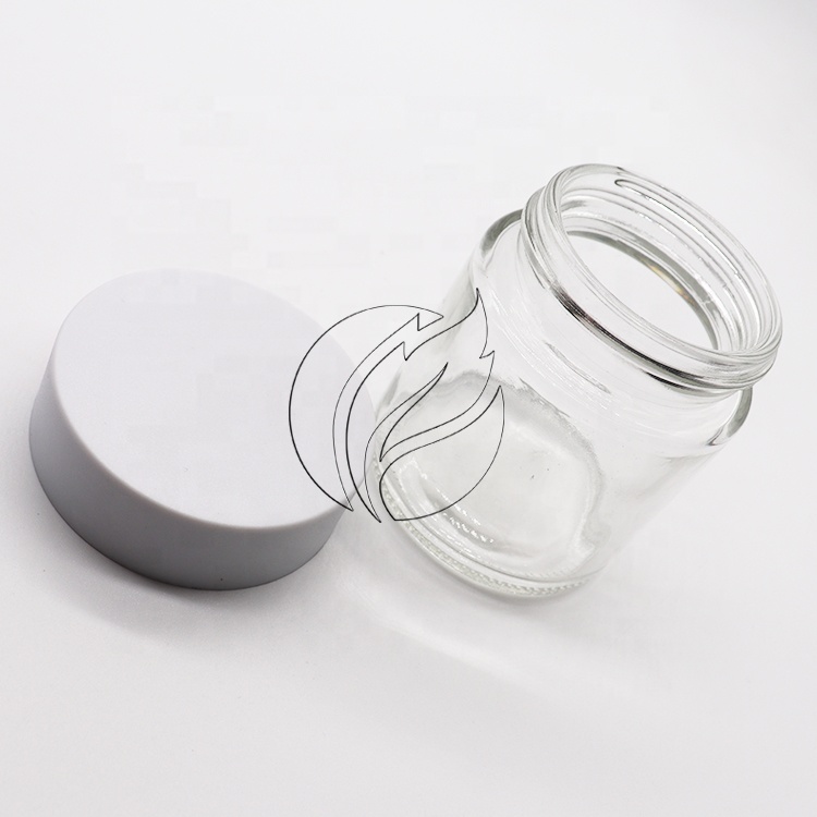 CR CBD Wax Oil Containers Glass Jar Child Resistance Hemp Flower Containers Portable Cream Glass Jar