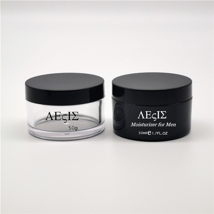 CUSTOMIZED Wholesale Cosmetic Clear Cute Acrylic 15ml Small Plastic Empty Eye Cream Jar