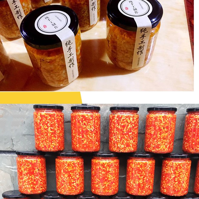Canned glass round bottle can be steamed high temperature resistant fruit yellow peach sealed canned