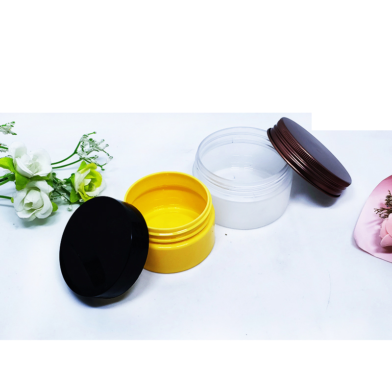 Cans of Creams Pet Container Empty Storage Frosted Cosmetic Plastic Skin Care Cream Aluminum