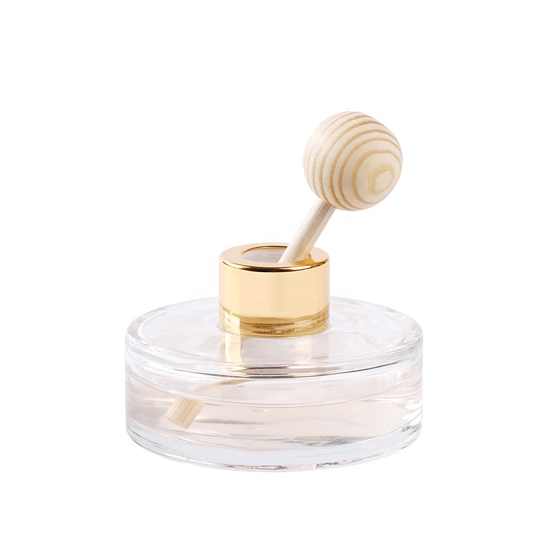 Car Air Freshener Diffuser Fragrance Clear Glass Empty Perfume Bottle Essential Oil Bottle
