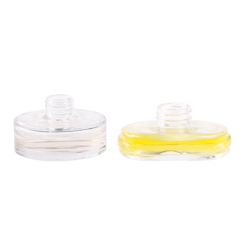 Car Air Freshener Diffuser Fragrance Clear Glass Empty Perfume Bottle Essential Oil Bottle