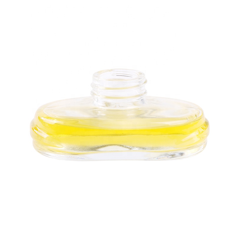Car Air Freshener Diffuser Fragrance Clear Glass Empty Perfume Bottle Essential Oil Bottle