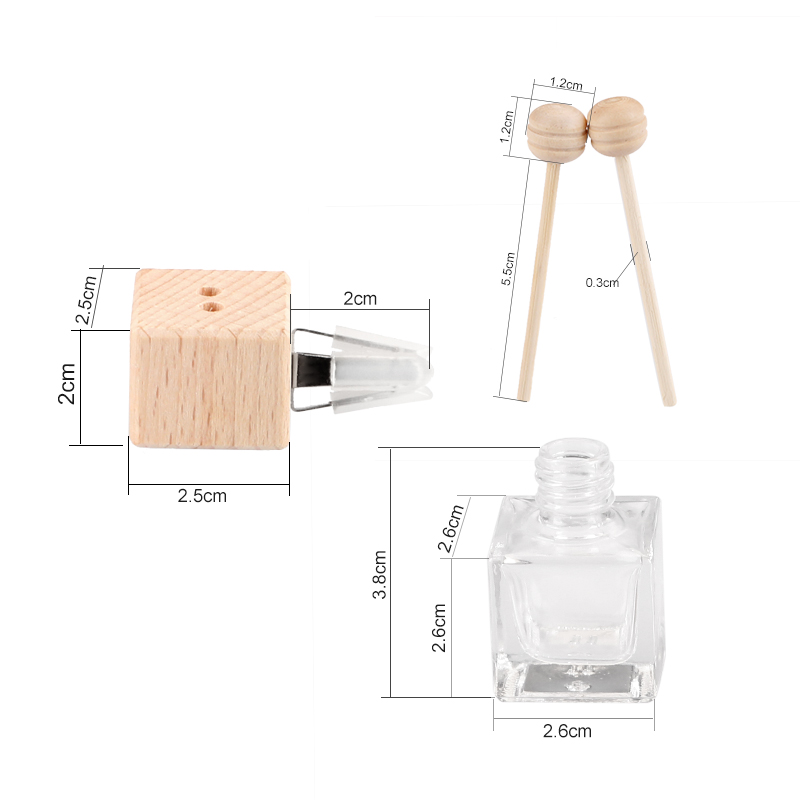 Car Air Fresher Best Selling Popular Vent Liquid Hanging Car Air Manufacturers Clip Perfume Glass bottle