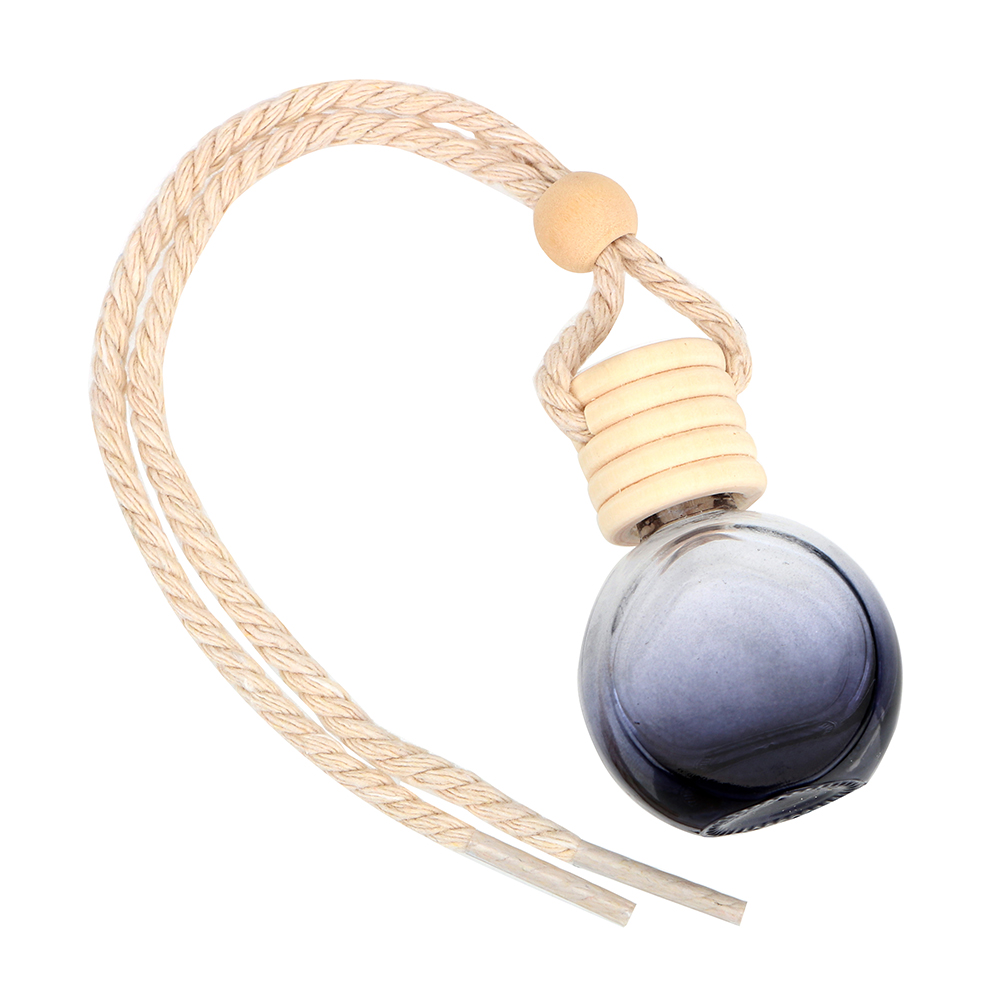 Car Hanging Perfume Empty Glass Bottle 10ml For Essential Oils Diffuser Fragrance