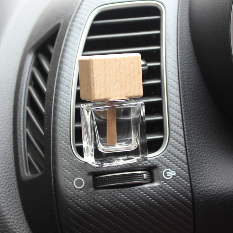 Car Outlet Air Conditioning Vents Deodorant Perfume Brilliant Transparent Bottle Car Pendant Boutique Clip