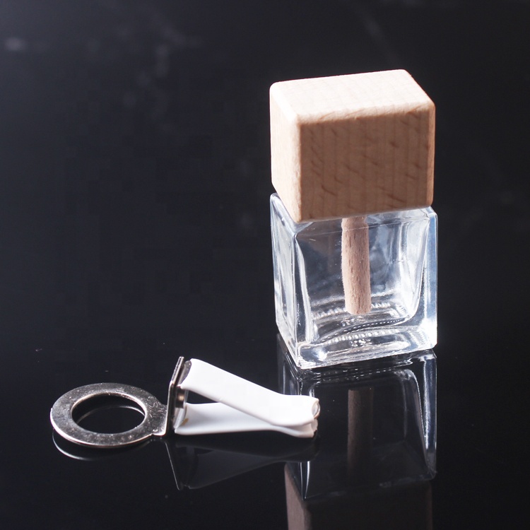 Car Outlet Air Conditioning Vents Deodorant Perfume Brilliant Transparent Bottle Car Pendant Boutique Clip