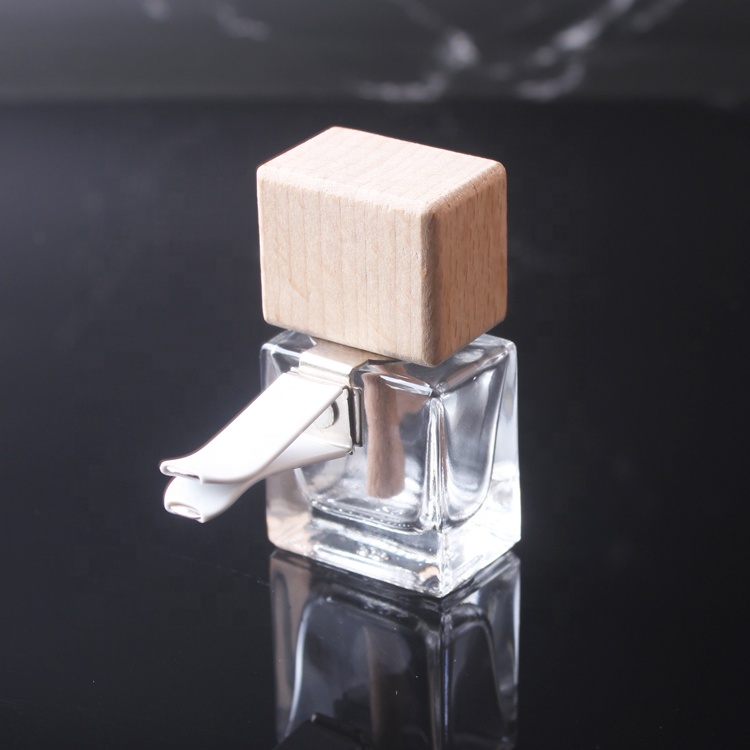 Car Outlet Air Conditioning Vents Deodorant Perfume Brilliant Transparent Bottle Car Pendant Boutique Clip