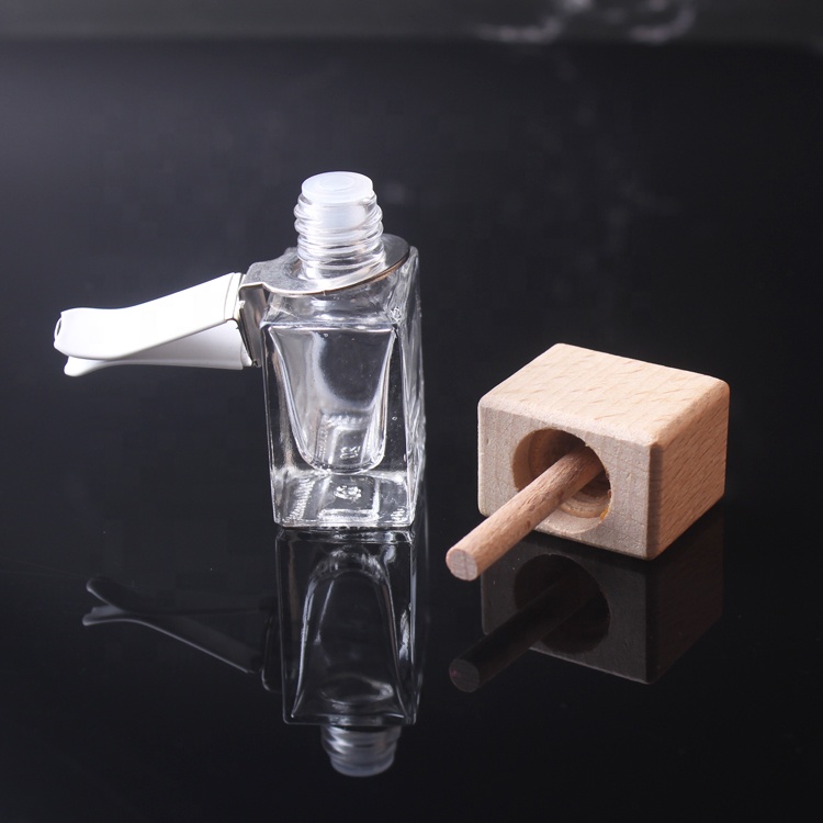 Car Outlet Air Conditioning Vents Deodorant Perfume Brilliant Transparent Bottle Car Pendant Boutique Clip