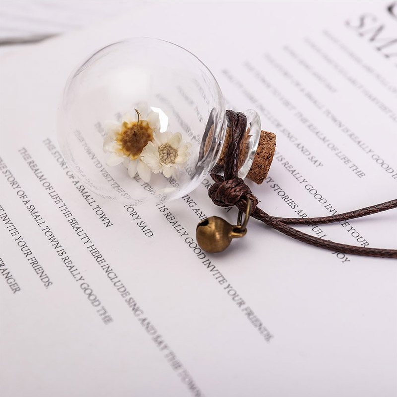 Car Perfume bottle pendant empty for essential oils perfume pendant Auto ornament with flower freshener car style