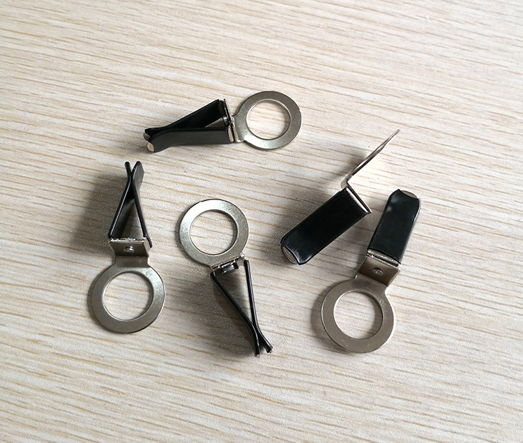 Car Vent Clip White Black Rotatable Mini Metal Clips Car Perfume Bottle Vent Clips for Car Diffuser Glass Bottles