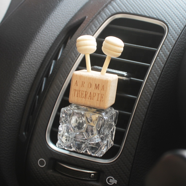Car perfume making machine fragrantl oil car diffuser vent clip hanging dual use honeycomb bottles