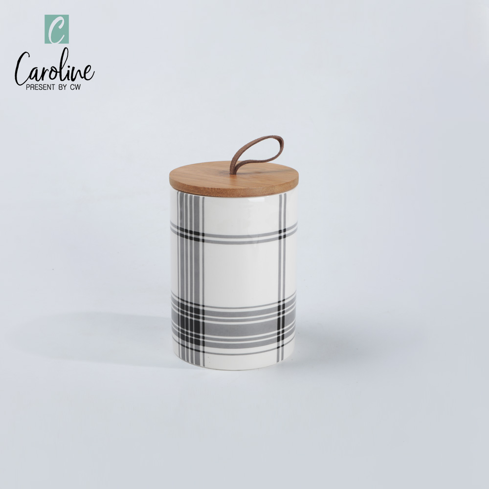 Ceramic Canister with Lid Wholesale