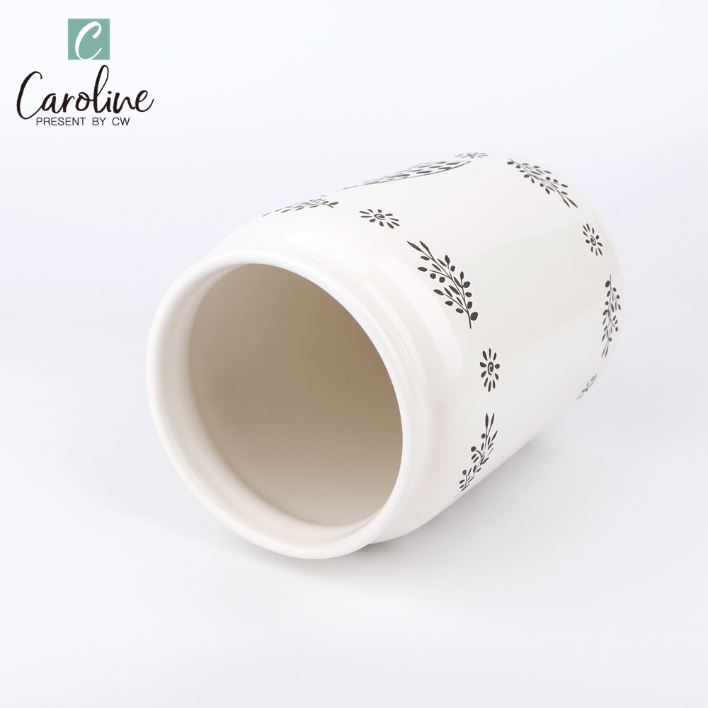 Ceramic Customized Porcelain Flour Canister Bottle
