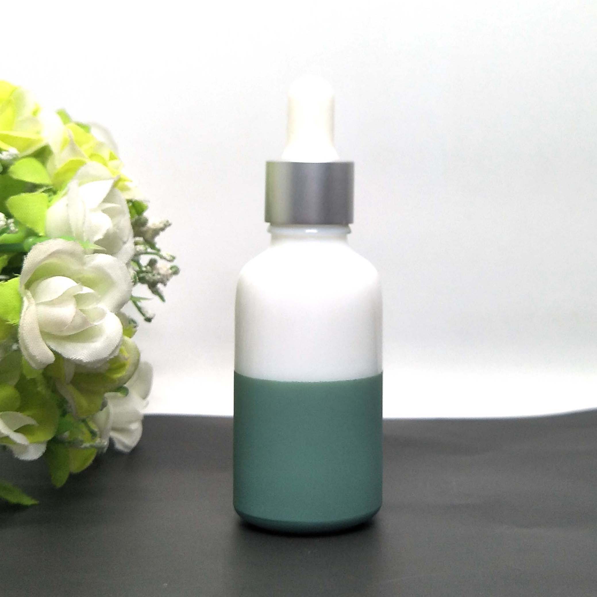 Ceramic Essence Oil Skin Care Massage Oil Opal White Bottle 10ml 15ml 20ml 30ml 50ml 100ml Dropper Plastic Roll on Personal Care
