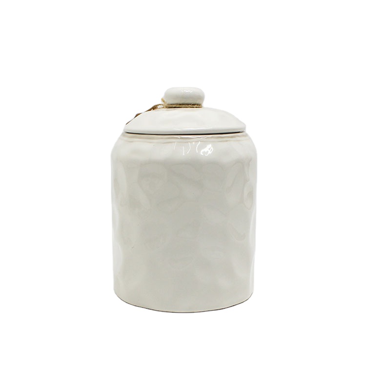 Ceramic cookie jar set with lids