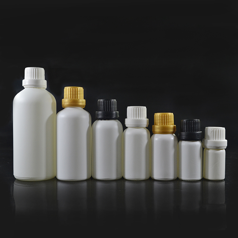 Ceramic essence oil skin care massage oil 15ml 20ml 30ml 50ml 100ml matte frosted white glass dropper bottle