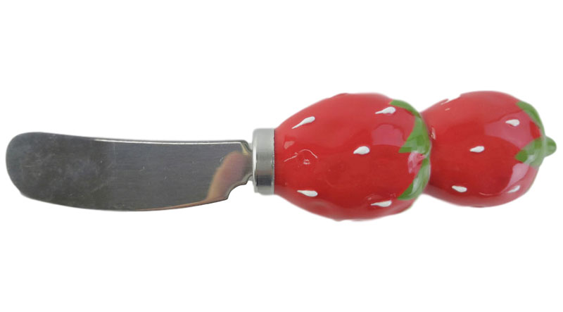 Ceramic fruit Avacado dessert dish canister househole using plate