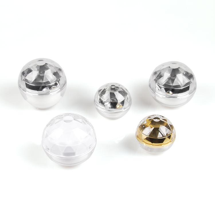 Chain Supplier New style shape acrylic cream jar 15 30 50 ml plastic container