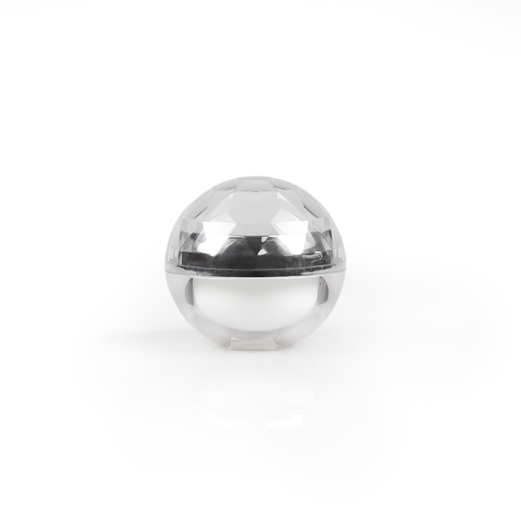 Chain Supplier New style shape acrylic cream jar 15 30 50 ml plastic container