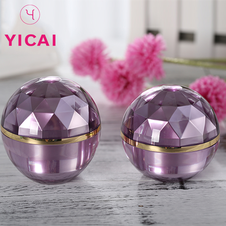 Chain Supplier cheap 15 30 50 ml acrylic cosmetic empty round cream jar,cosmetic plastic packaging