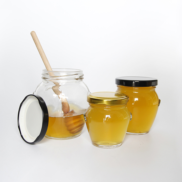Cheap 106ml 212ml 314ml jam food storage honey packing containers with lids