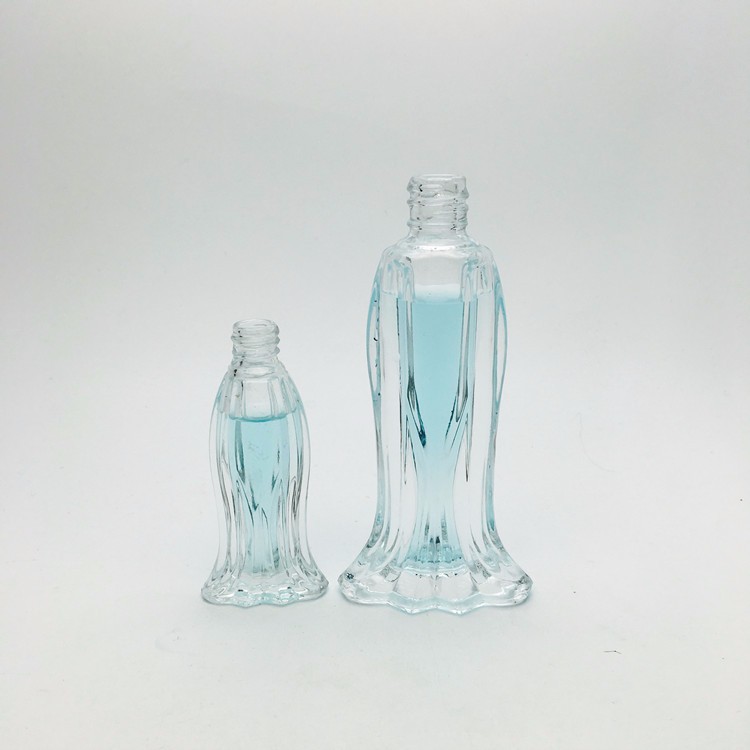 Cheap 10ml 15ml 20ml fish shaped glass perfume spray bottle